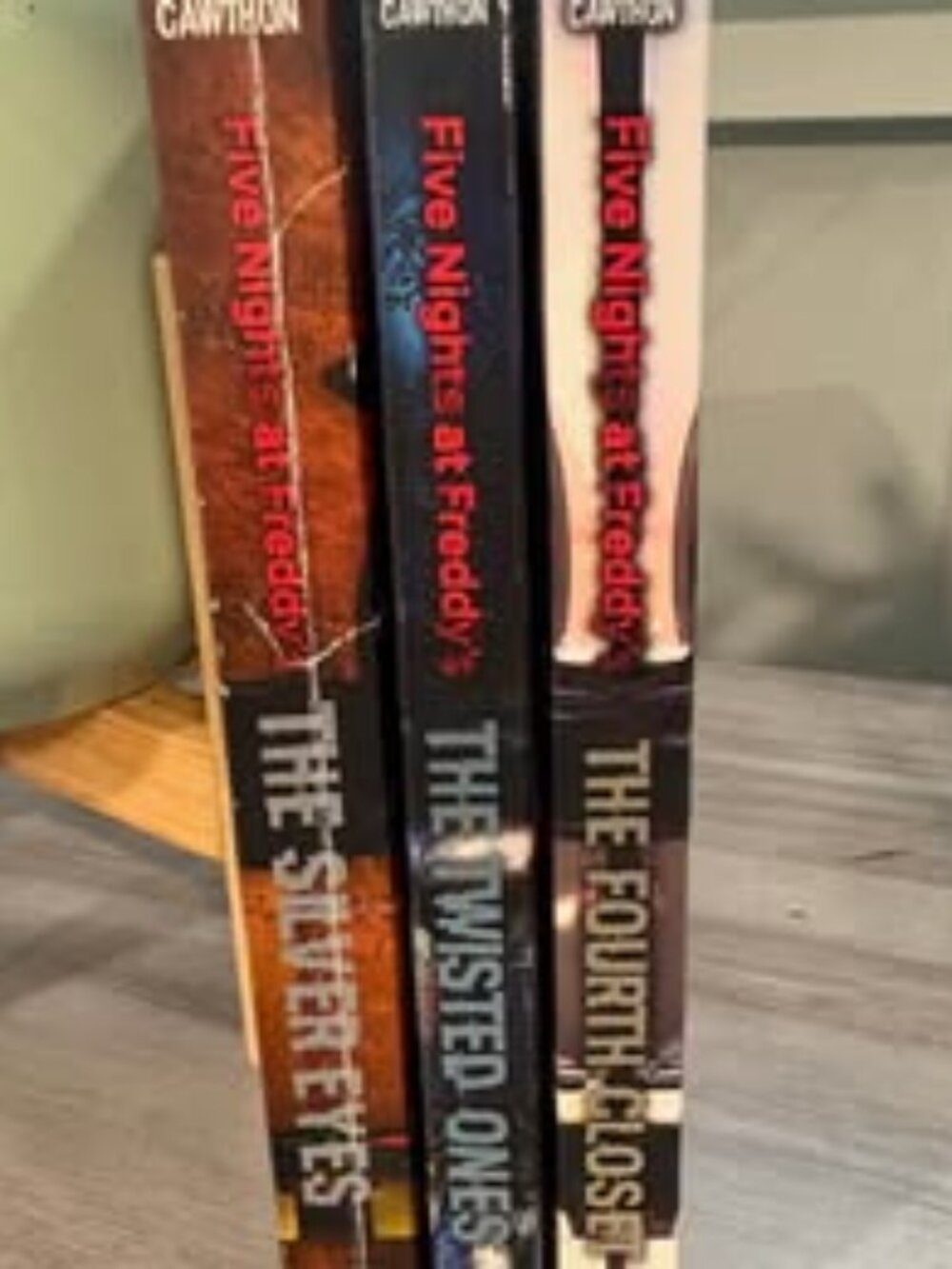 Five Nights at Freddy's Book Trilogy: The Silver Eyes, The Twisted Ones, The Fou